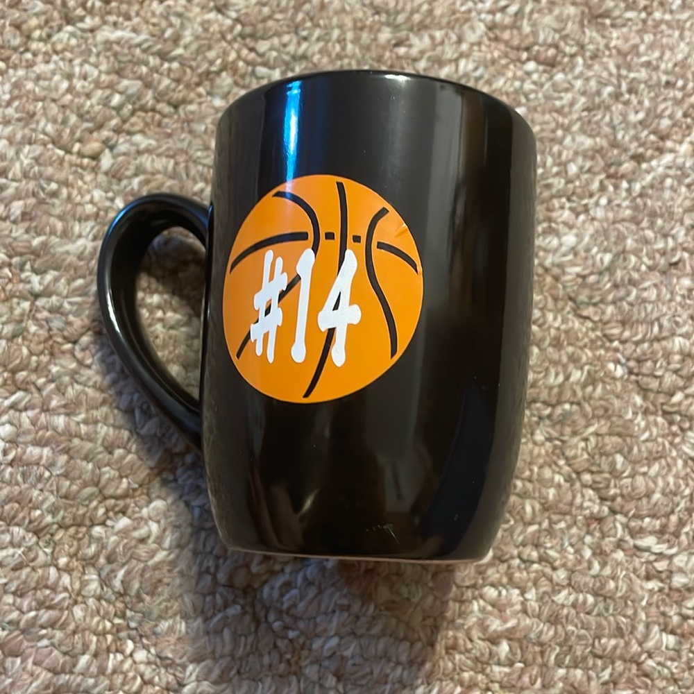 New basketball mug